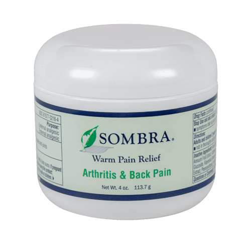 Sombra¾ Warm Pain Relief Arthritis & Back Pain 4 oz Jar